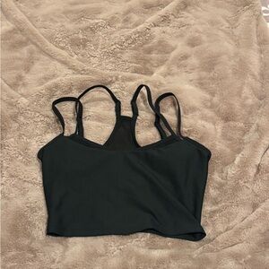 Alo Yoga Women’s Black Airlift Double Check  Bra Tank